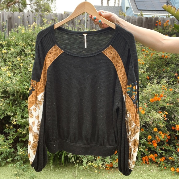 Boho Free People Blouse - Picture 4 of 4